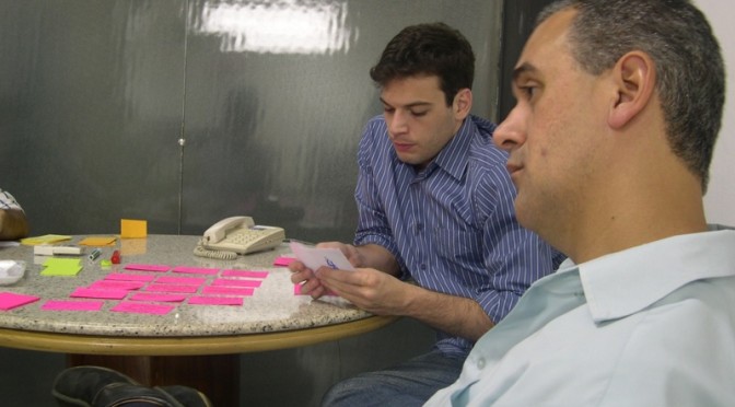 A team estimating their next iteration using planning poker. What agile estimation units are they using?